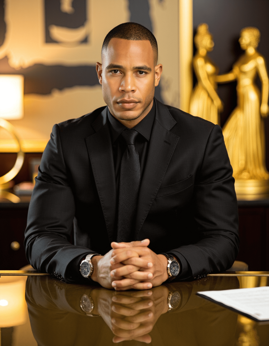 Trai Byers as Andre Lyon Flux LoRA - Image 5