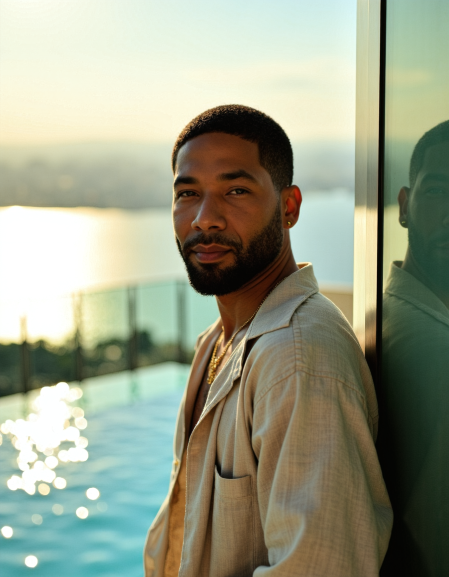 Jussie Smollett as Jamal Lyon Flux LoRA - Image 5