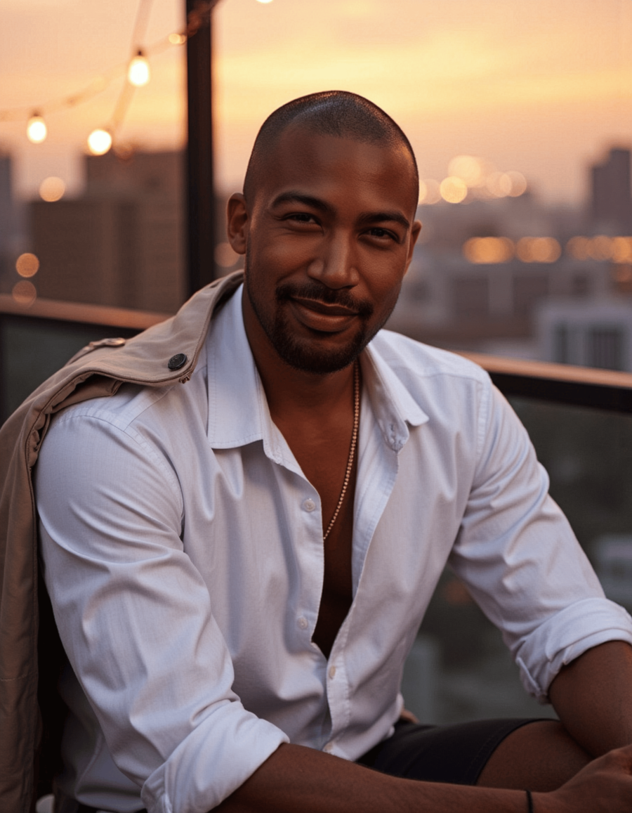 Charles Michael Davis as Zane Anders Flux LoRA - Image 2