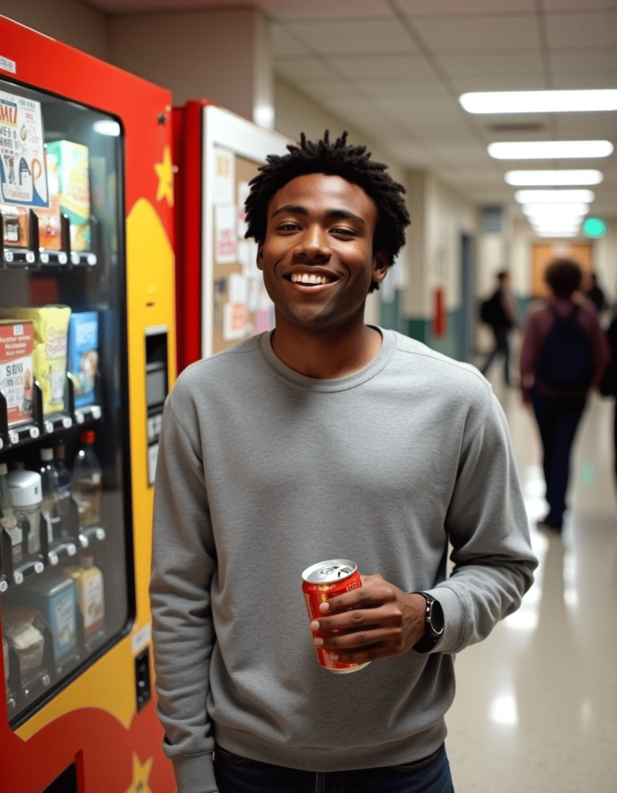 Donald Glover as Troy Barnes Flux LoRA - Image 2