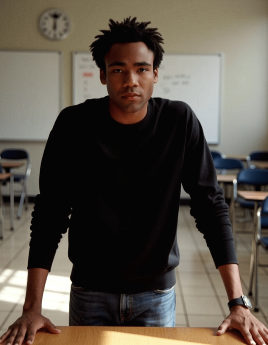 Donald Glover as Troy Barnes Flux LoRA - Image 4