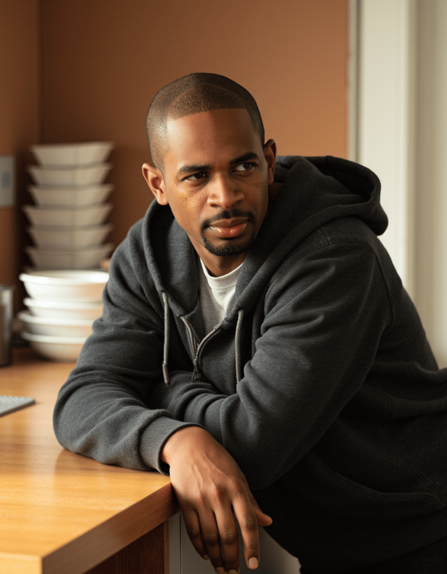 Damon Wayans Jr. as Coach Flux LoRA - Image 2