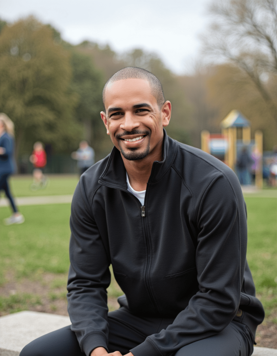 Damon Wayans Jr. as Coach Flux LoRA - Image 4