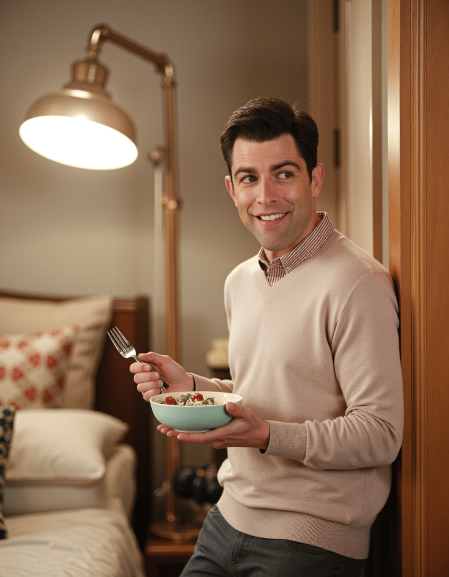 Max Greenfield as Schmidt Flux LoRA - Image 5